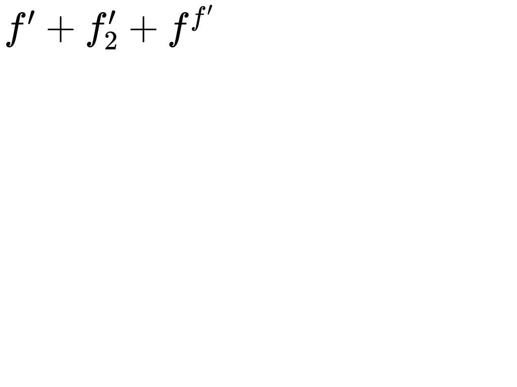 /patrick/KaTeX/raw/commit/73c33b015ab53a082fe67c84e8c78f8e015625e4/test/huxley/PrimeSpacing.hux/firefox-1.png