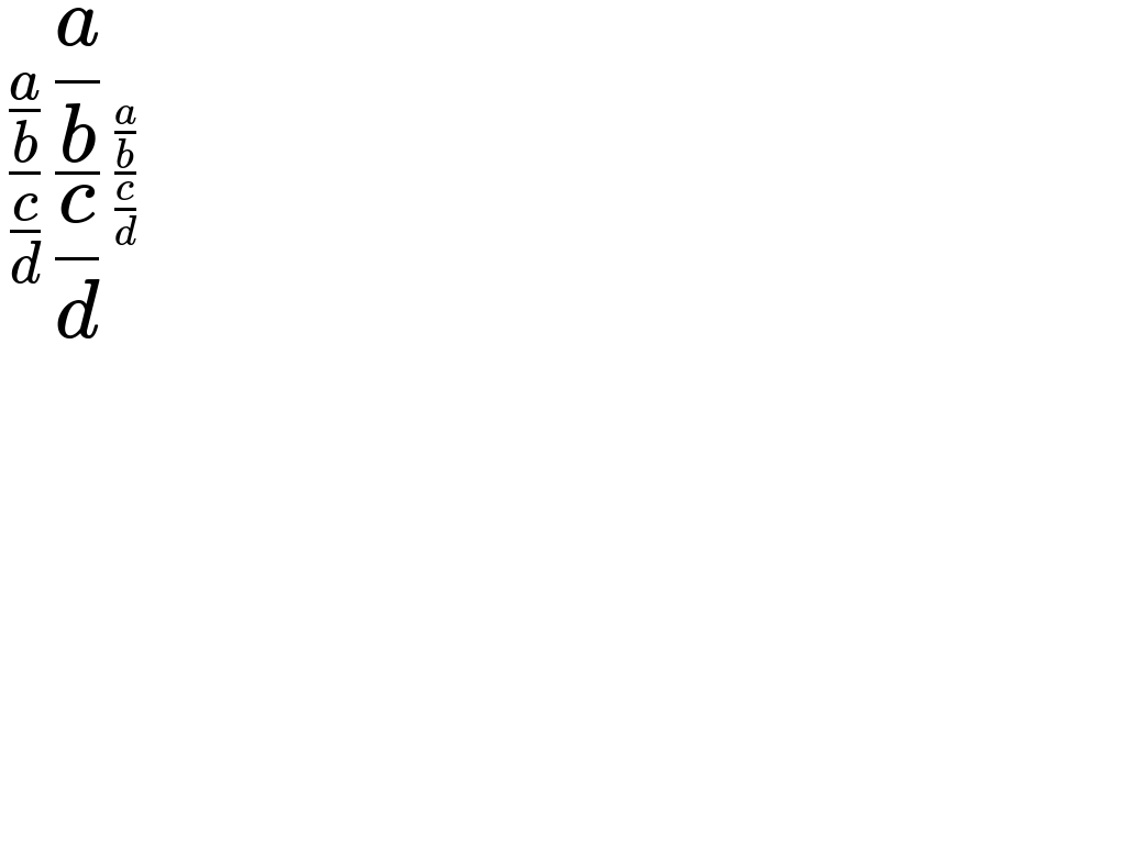/patrick/KaTeX/raw/commit/c562813afaf46721030d1305600c0ffc3b3516bd/test/screenshotter/images/NestedFractions-firefox.png